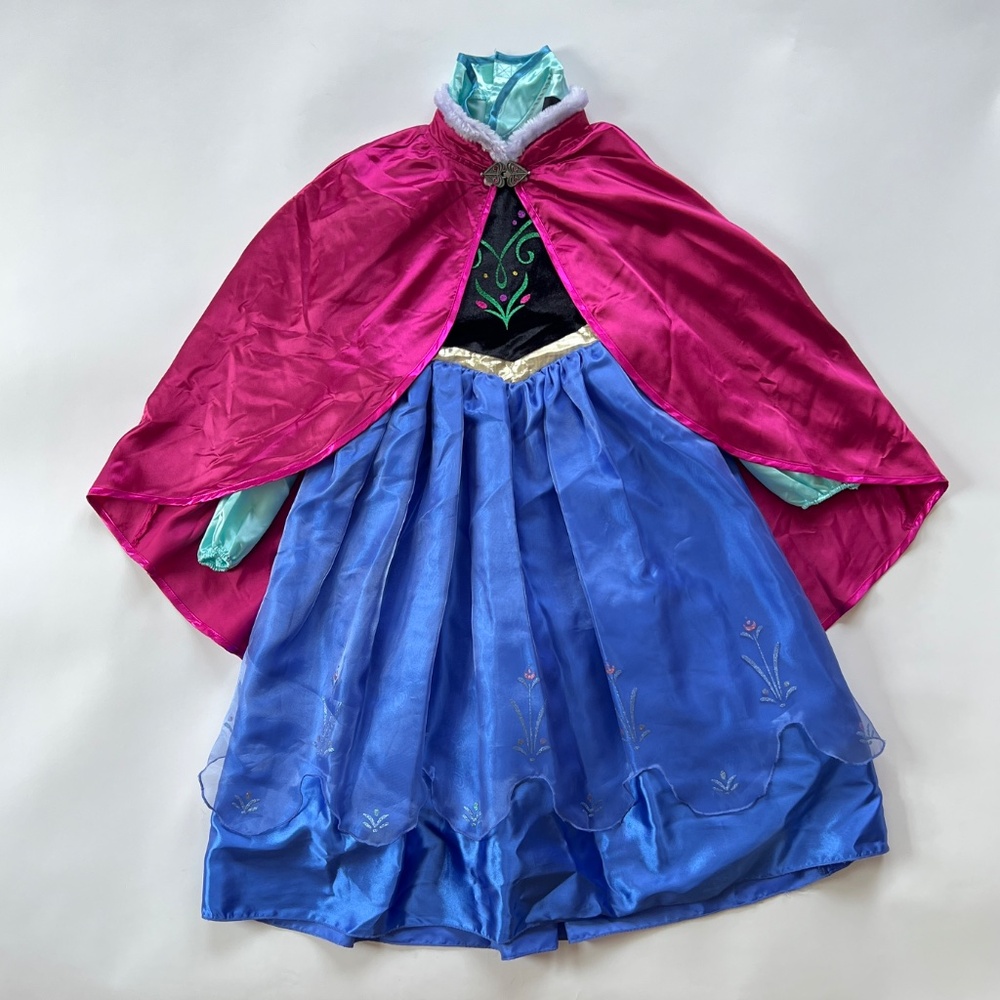 Disney "Princess Anna" Costume/Dress - Kids Size 7/8